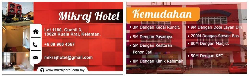 Mikraj Hotel Kuala Besut Eksteriør billede